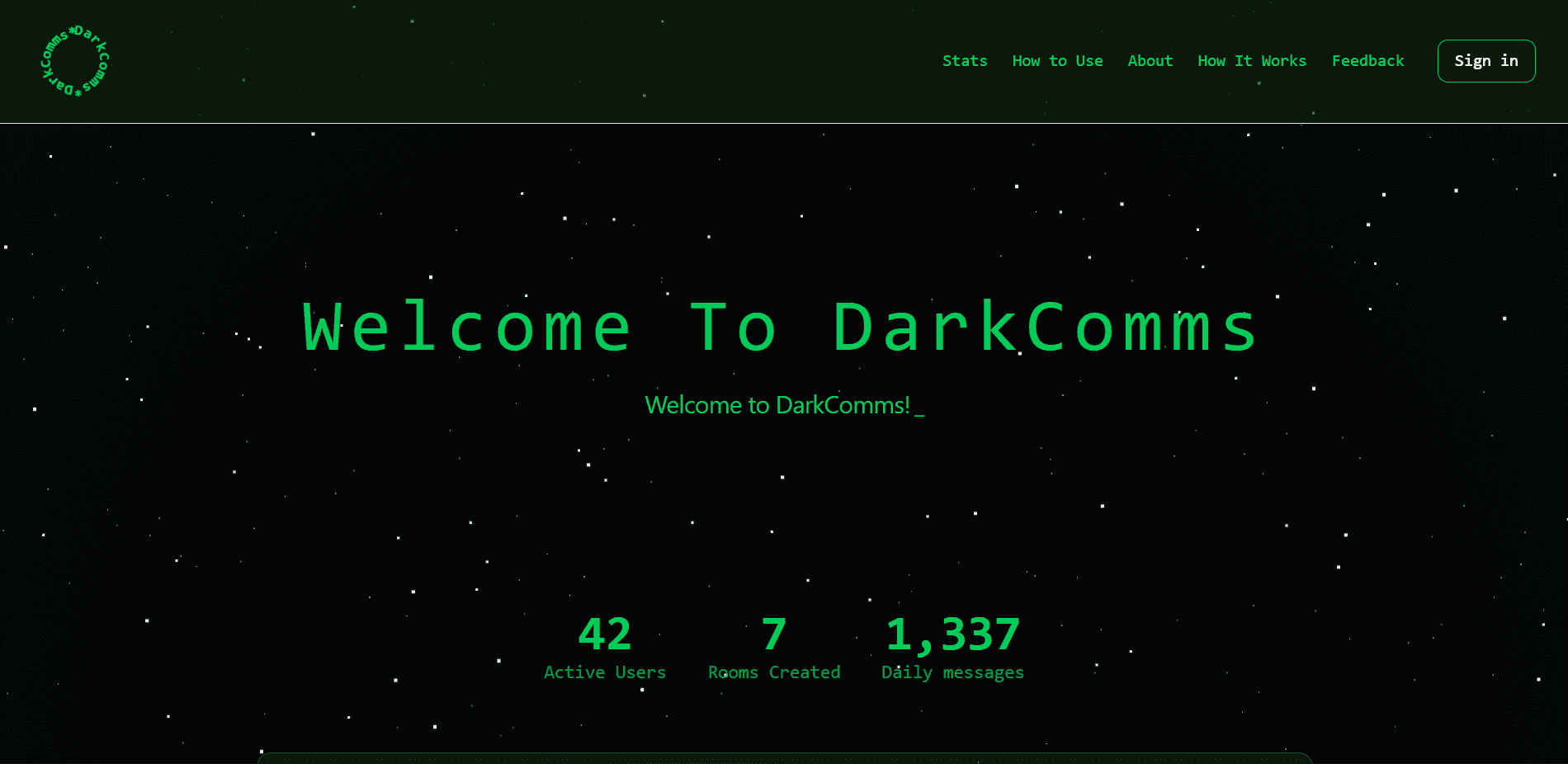 DarkComms
